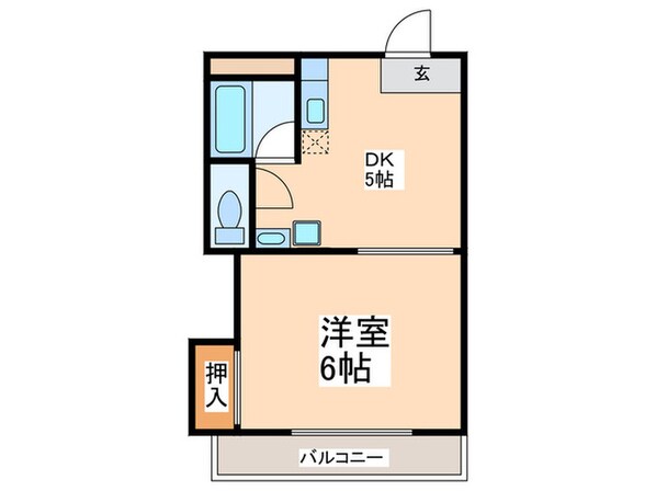 ハピネスホワイトの物件間取画像